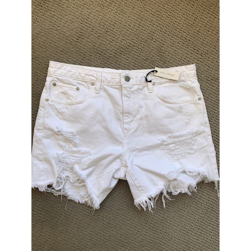 Lovers + Friends Luca Denim Shorts